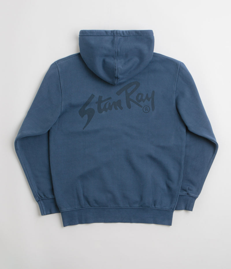 Stan Ray Stan OG Full Zip Hoodie in Washed Navy