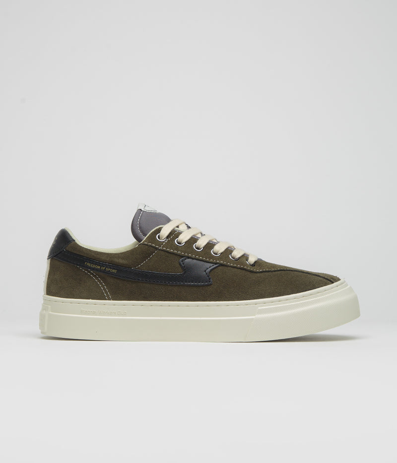 Stepney Workers Club Dellow S-Strike Cup Suede Shoes in Woodland