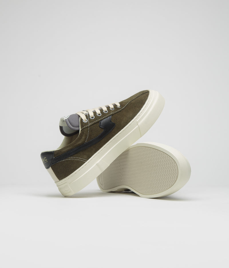 Stepney Workers Club Dellow S-Strike Cup Suede Shoes in Woodland
