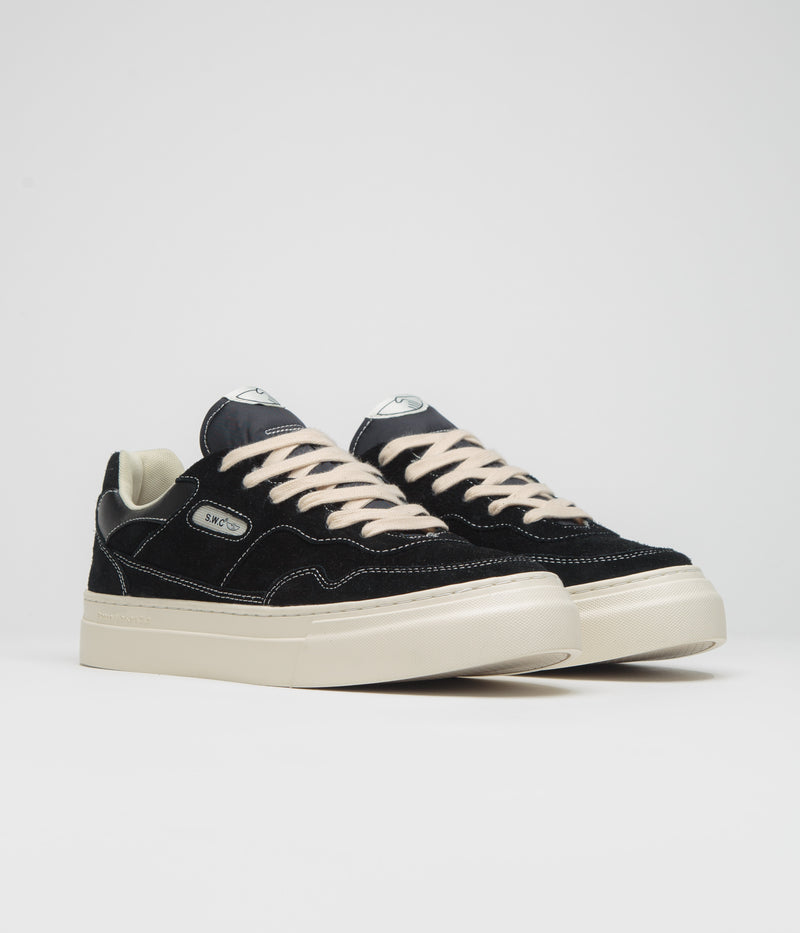 Stepney Workers Club Pearl Suede Shoes in Black