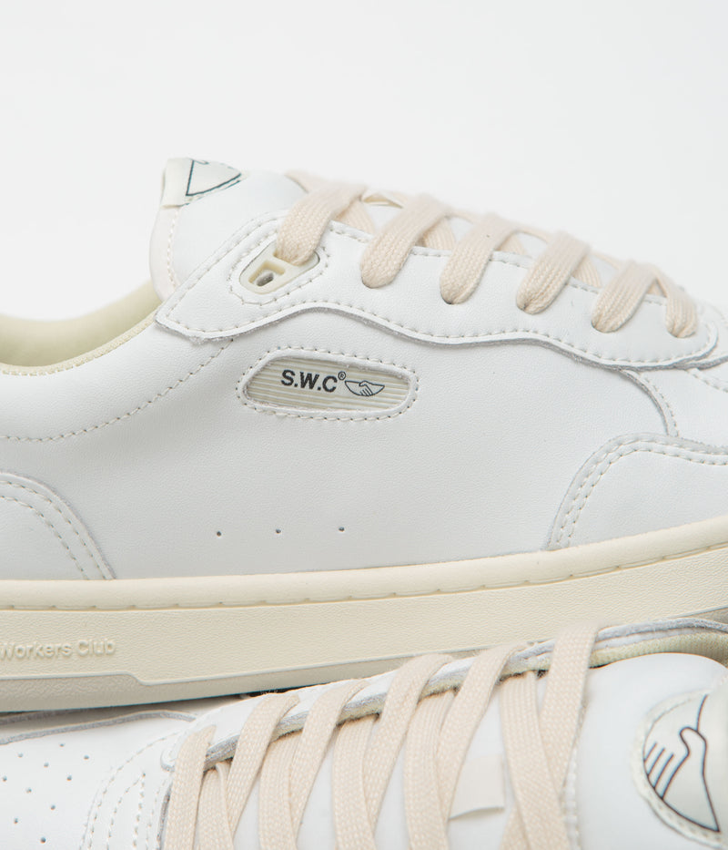 Stepney Workers Club Pro Cup 01 Shoes in White Putty