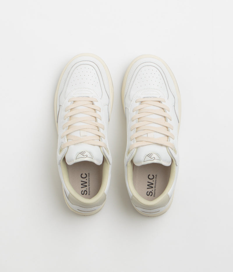 Stepney Workers Club Pro Cup 01 Shoes in White Putty