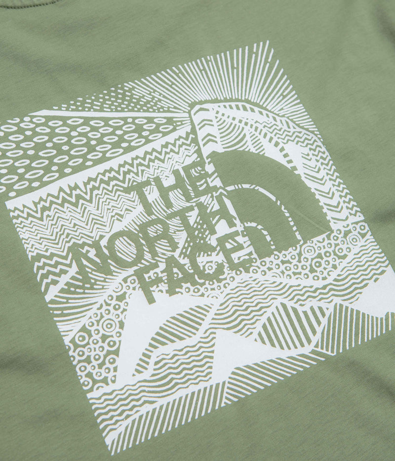 The North Face Box NSE Celebration T-Shirt in Bark Mist