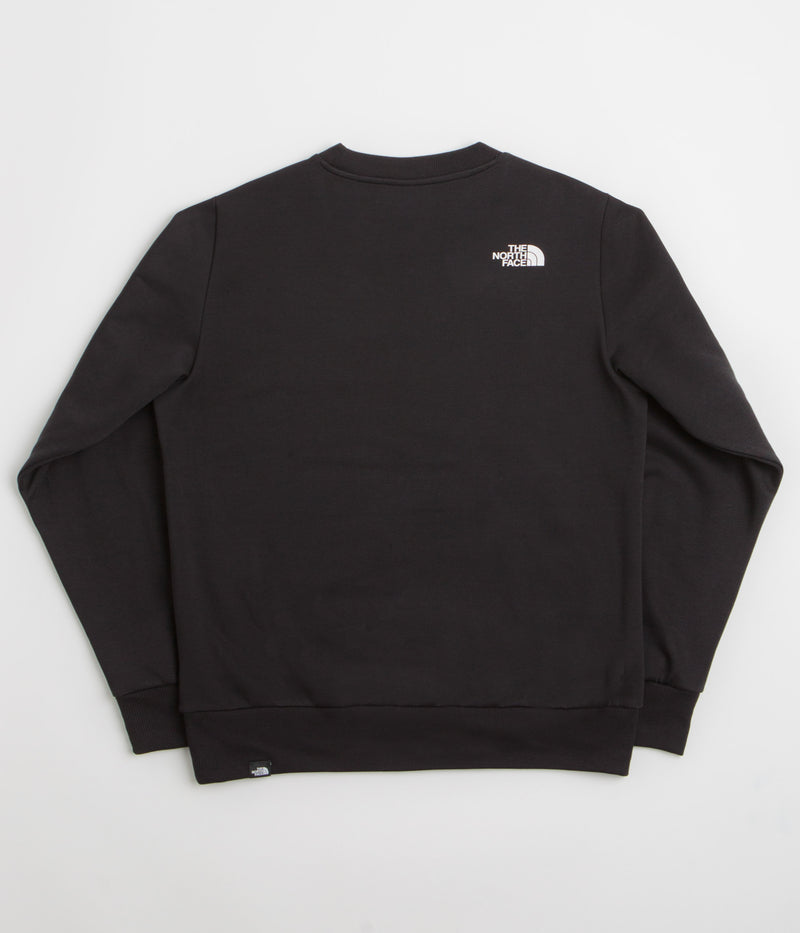 The North Face Simple Dome Crewneck Sweatshirt in TNF Black