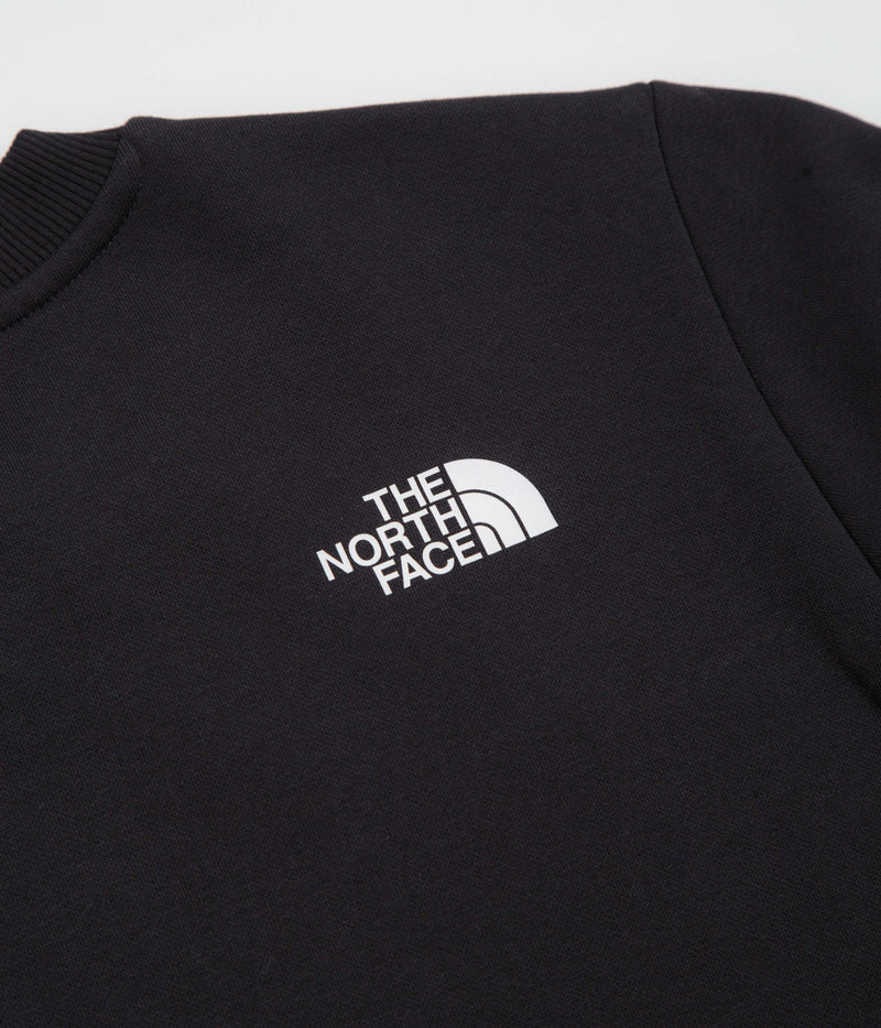 The North Face Simple Dome Crewneck Sweatshirt in TNF Black