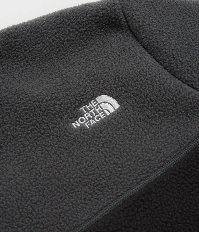 The North Face Yumiori 1/4 Zip Fleece in TNF Black and Asphalt Grey / Monument Grey
