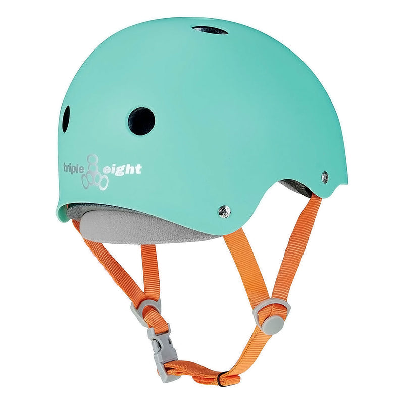 Triple Eight Deep Cover Helmet - Mint Matte
