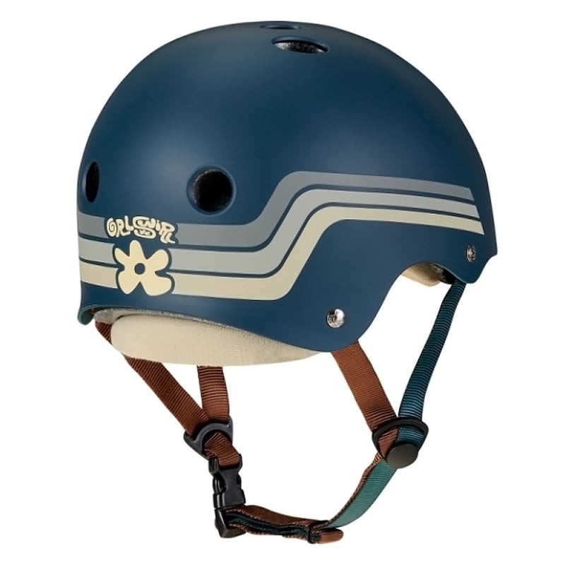 Triple Eight x GRLSWIRL Deep Cover Helmet - Retro Blue-Gray