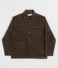 Universal Works Bakers C Jacket in Black and Olive