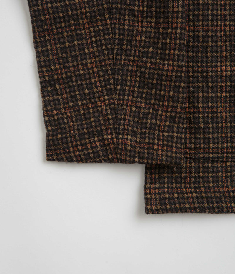 Universal Works Bakers C Jacket in Black and Olive
