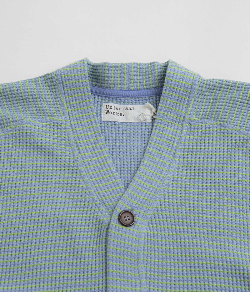 Universal Works Dickie Cardigan in Sky