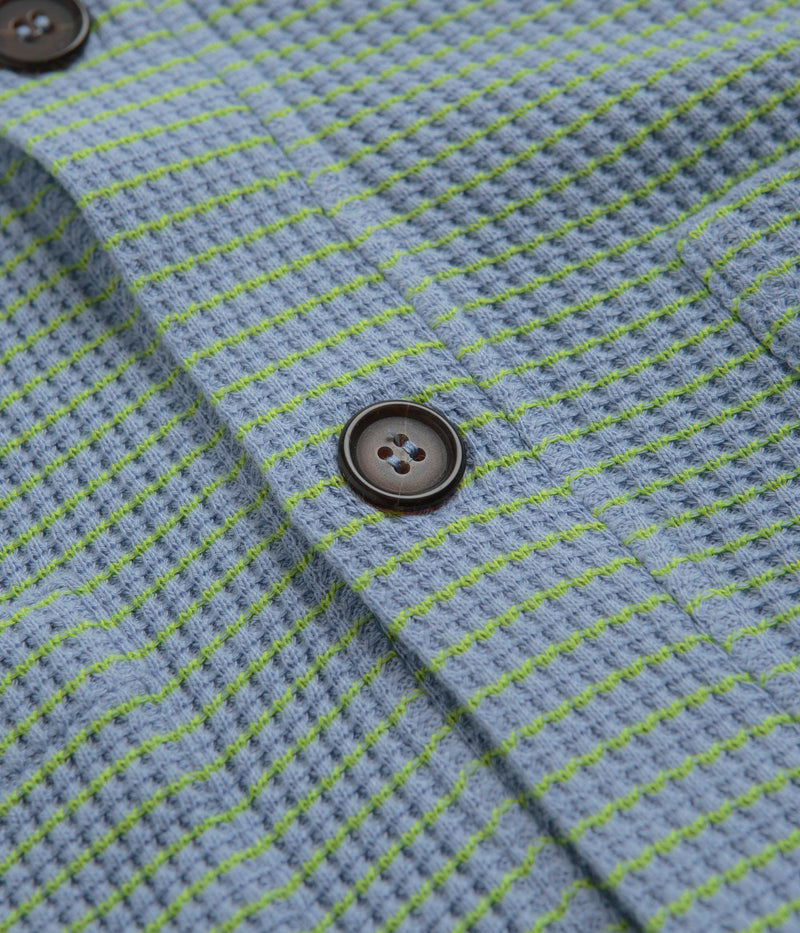 Universal Works Dickie Cardigan in Sky