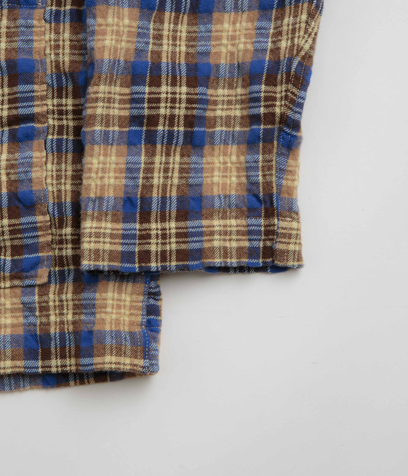 Universal Works Dockside Jacket in Blue and Sand