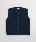 Universal Works Lancaster Gilet in Navy