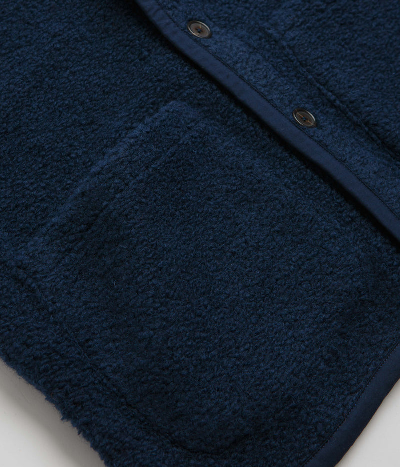 Universal Works Lancaster Gilet in Navy