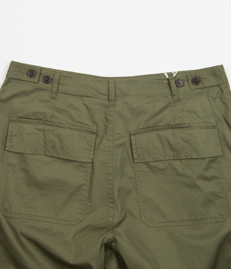 Universal Works MW Cargo Shorts in Olive