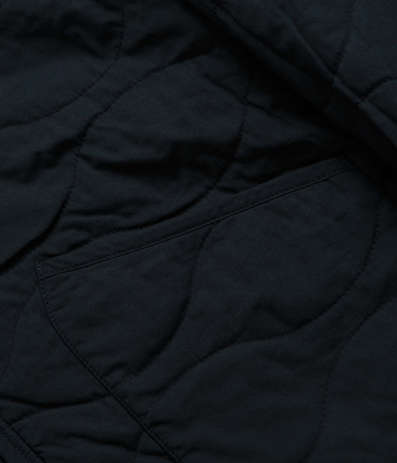 Universal Works Reversible Military Liner Jacket in Yellow and Navy