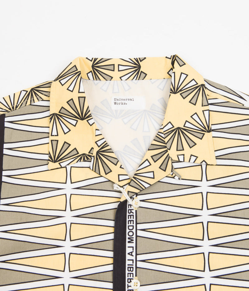 Universal Works Road Trip Shirt in Yellow