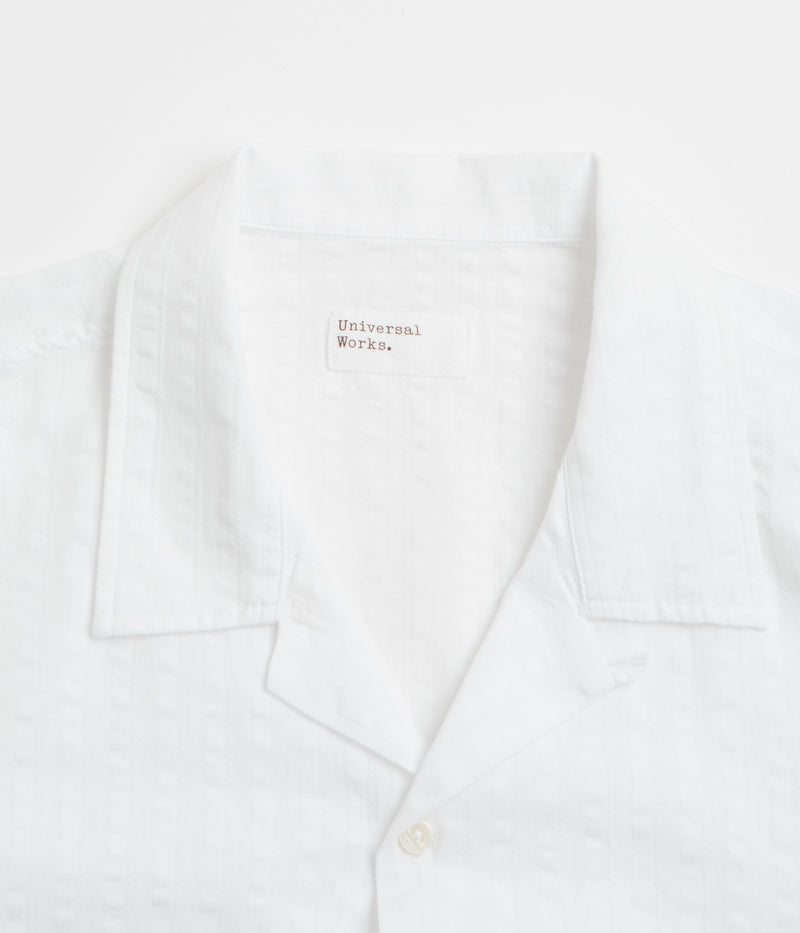 Universal Works Sal Road Shirt in White