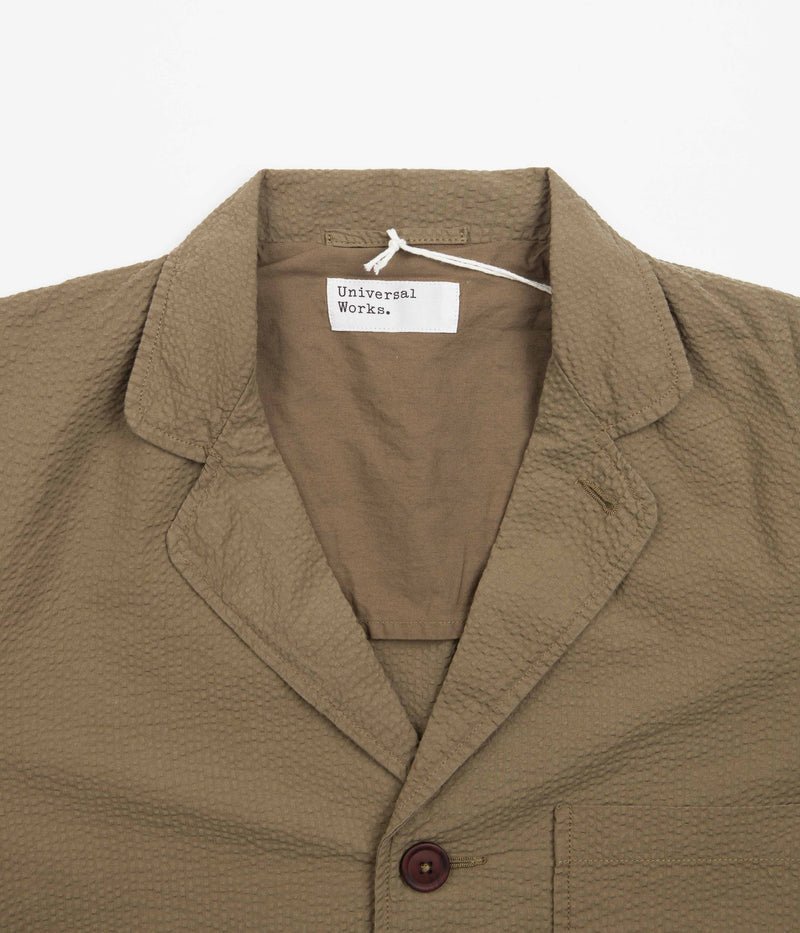 Universal Works Three Button Jacket in Olive