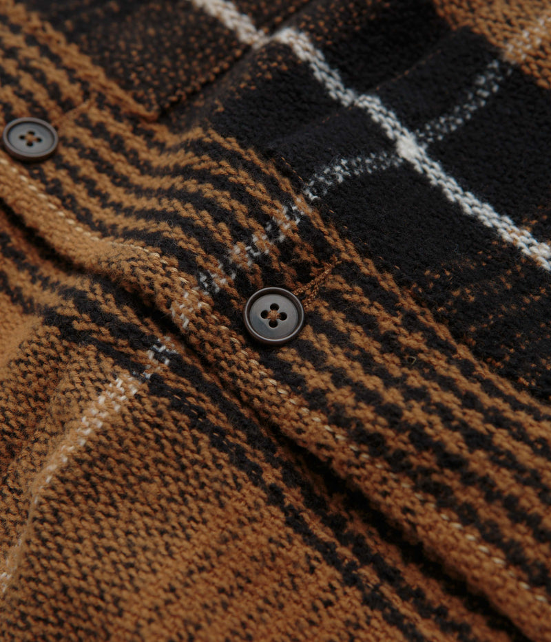 Universal Works Uniform Jacket in Brown