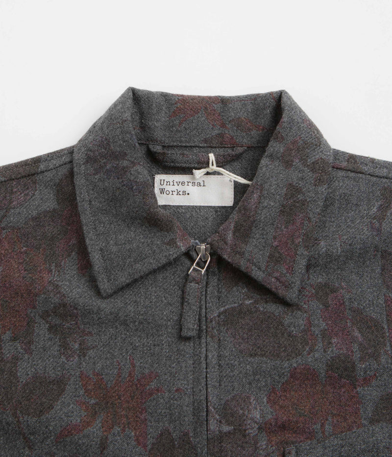 Universal Works Windcheater Jacket in Mid Grey