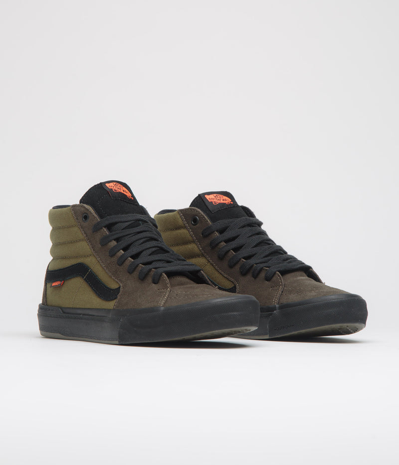 Vans BMX Sk8-Hi Shoes in Coal Brown