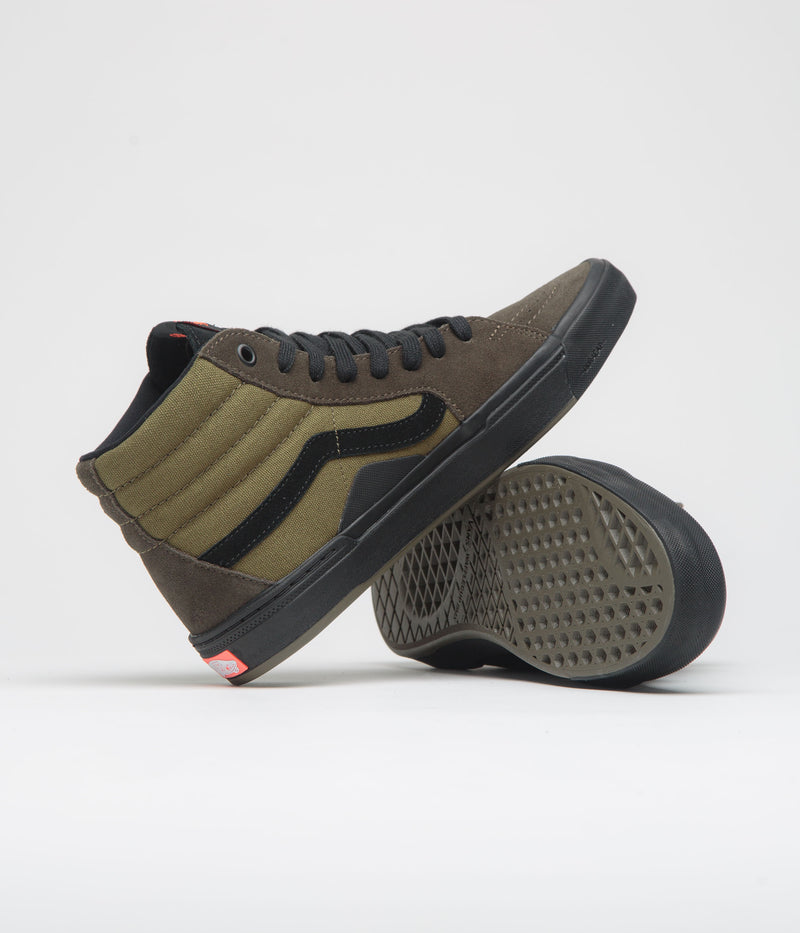 Vans BMX Sk8-Hi Shoes in Coal Brown