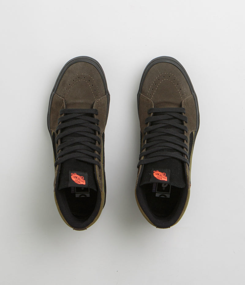Vans BMX Sk8-Hi Shoes in Coal Brown