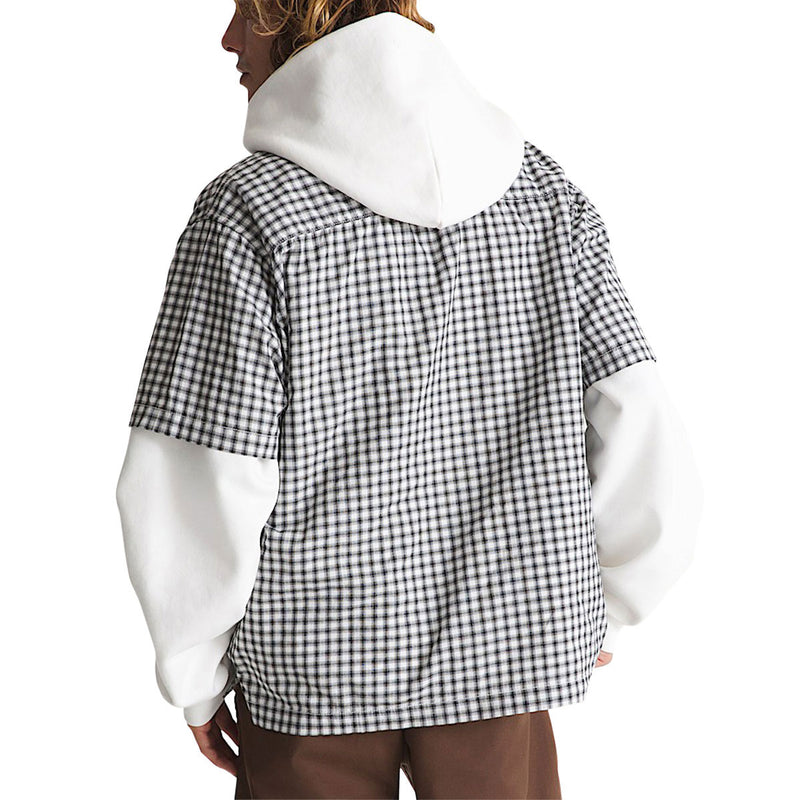 Vans Larkspur Mini Plaid Shirt - White/Black