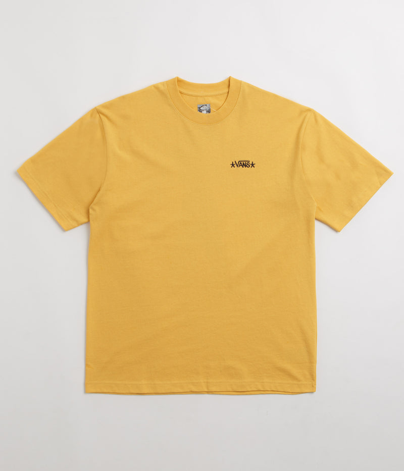 Vans Skate Atiba Haze Hug T-Shirt in Spicy Mustard