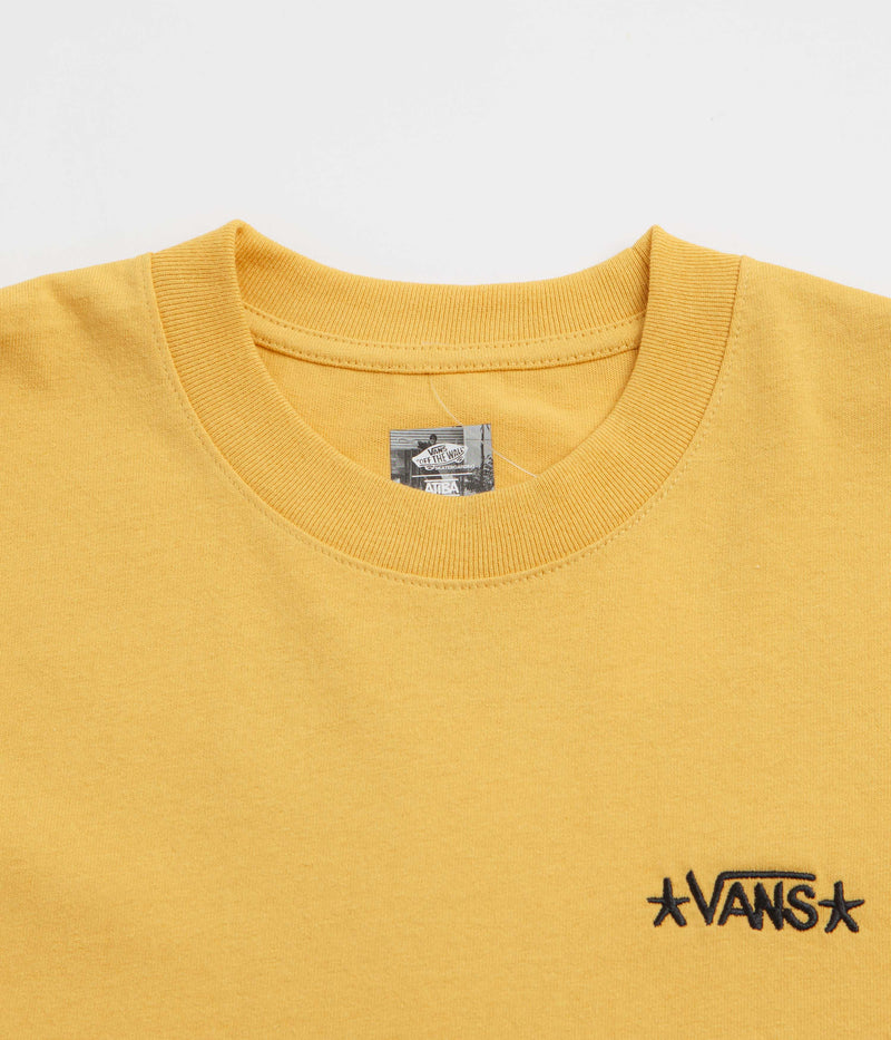 Vans Skate Atiba Haze Hug T-Shirt in Spicy Mustard