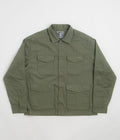 Vans Skate Atiba Haze Military Overshirt in Pine Forest
