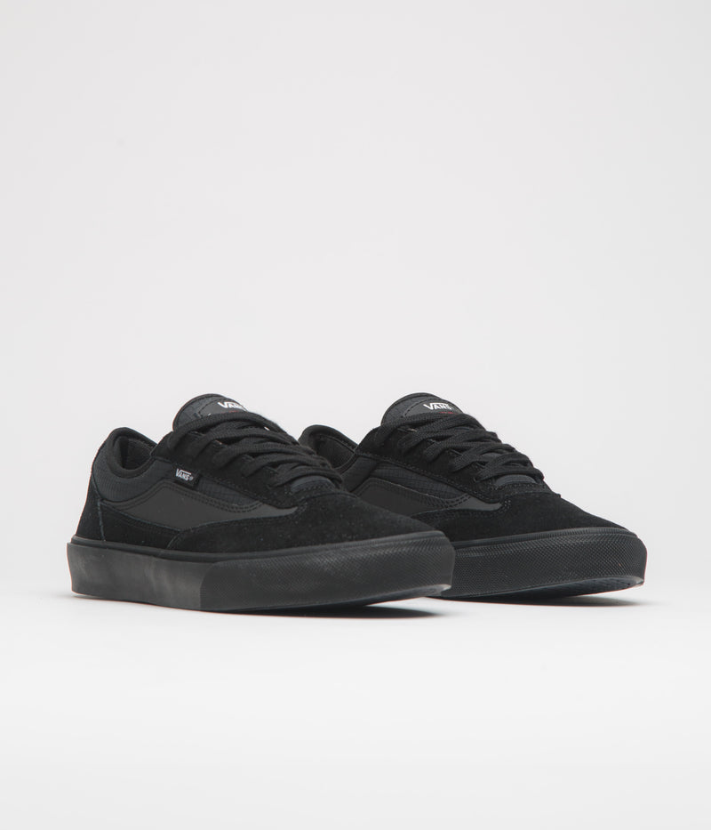 Vans Skate Curren Caples Shoes in Black and Black