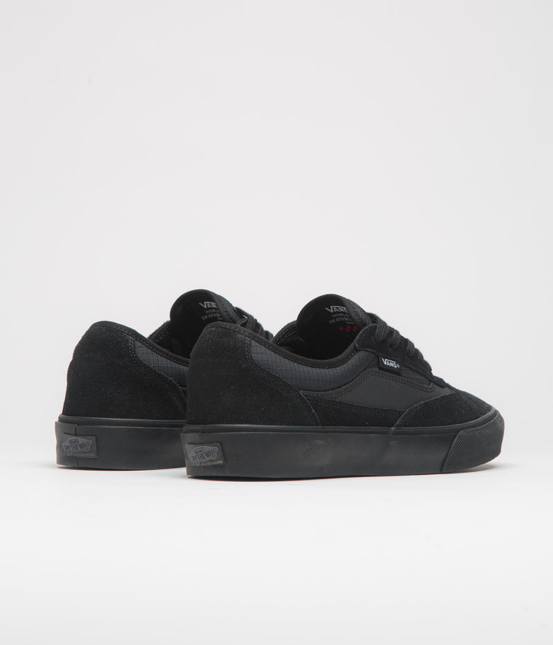 Vans Skate Curren Caples Shoes in Black and Black