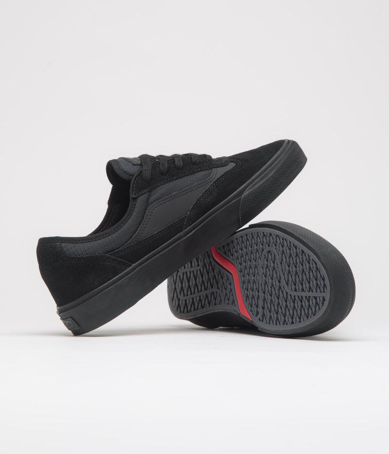 Vans Skate Curren Caples Shoes in Black and Black