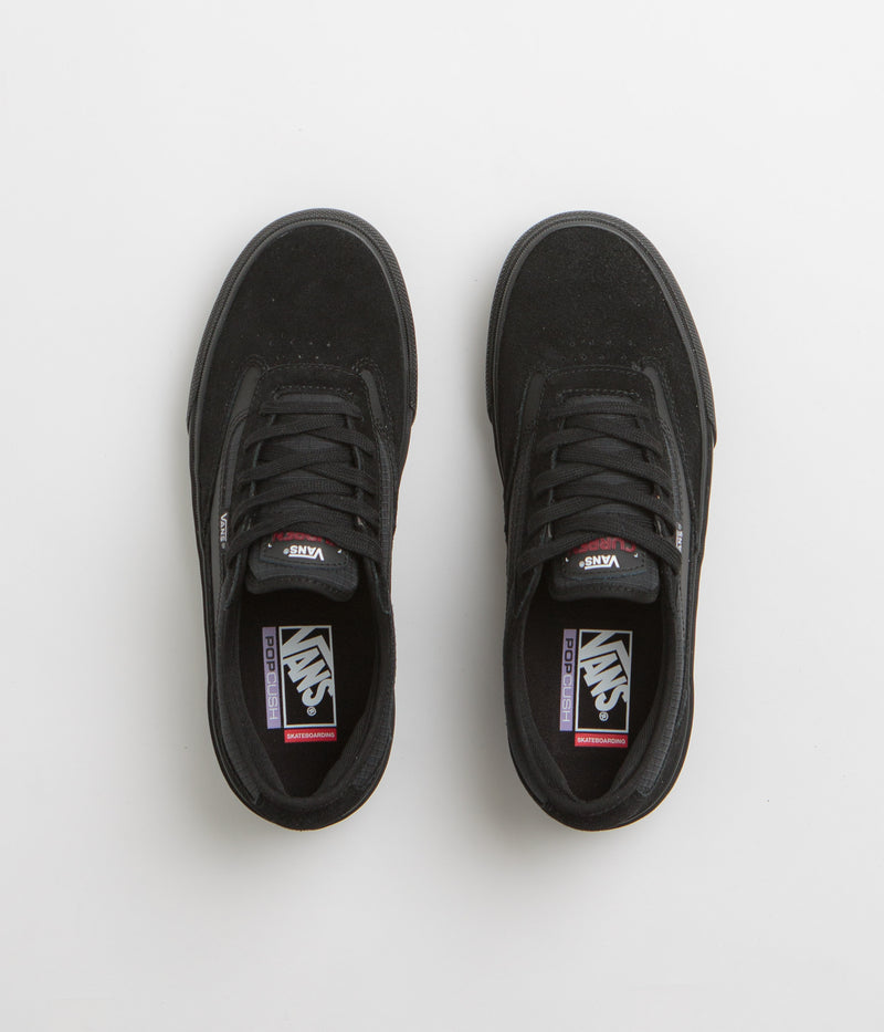 Vans Skate Curren Caples Shoes in Black and Black