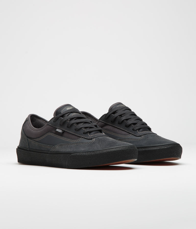 Vans Skate Curren Caples Shoes in Charcoal and Black