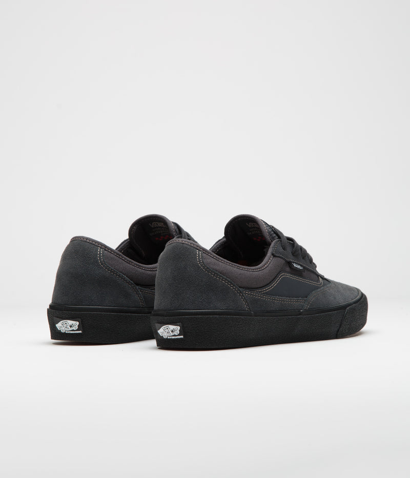 Vans Skate Curren Caples Shoes in Charcoal and Black