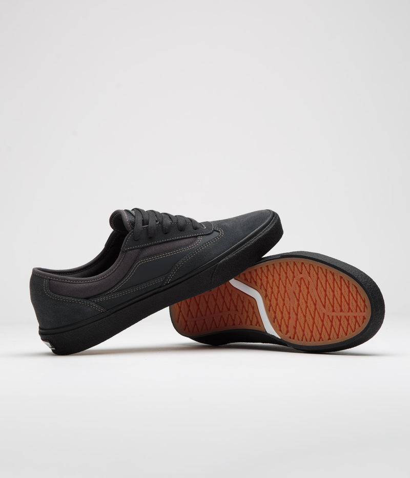 Vans Skate Curren Caples Shoes in Charcoal and Black