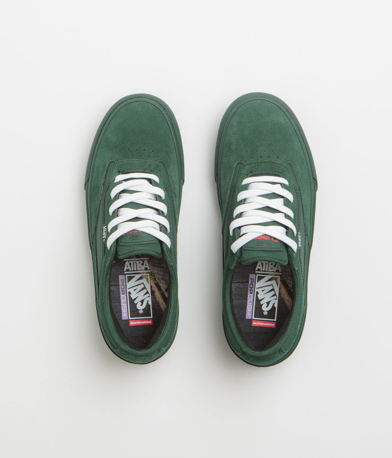 Vans Skate Curren Caples Shoes in Emerald