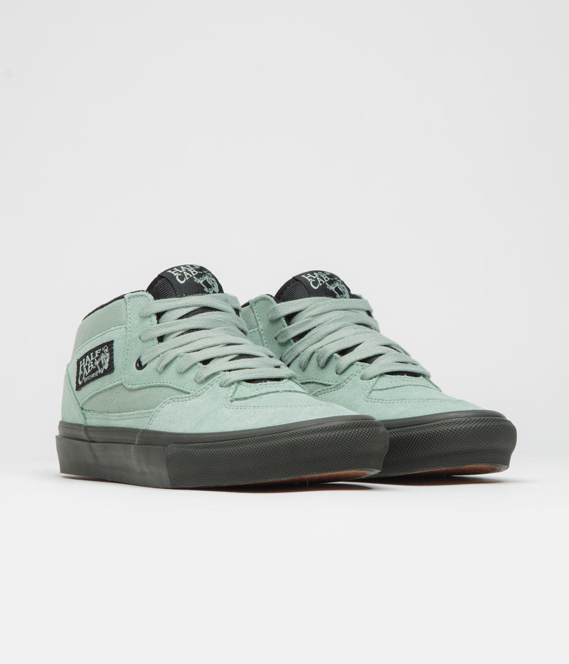 Vans Skate Half Cab Shoes in Grey Olive