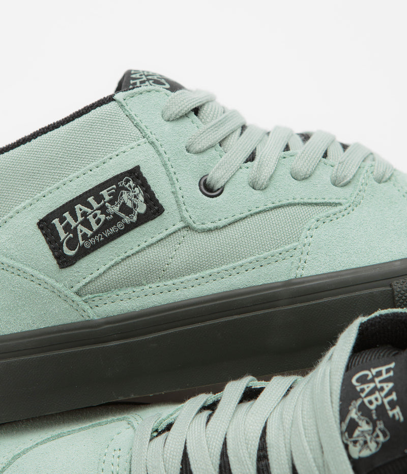 Vans Skate Half Cab Shoes in Grey Olive