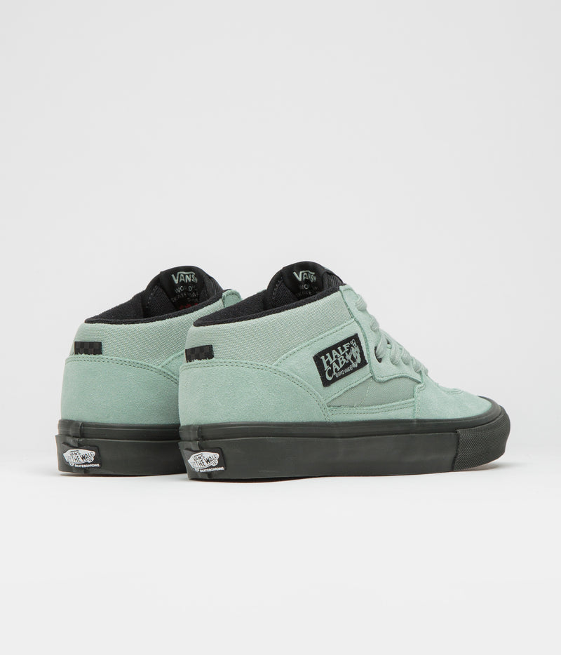 Vans Skate Half Cab Shoes in Grey Olive