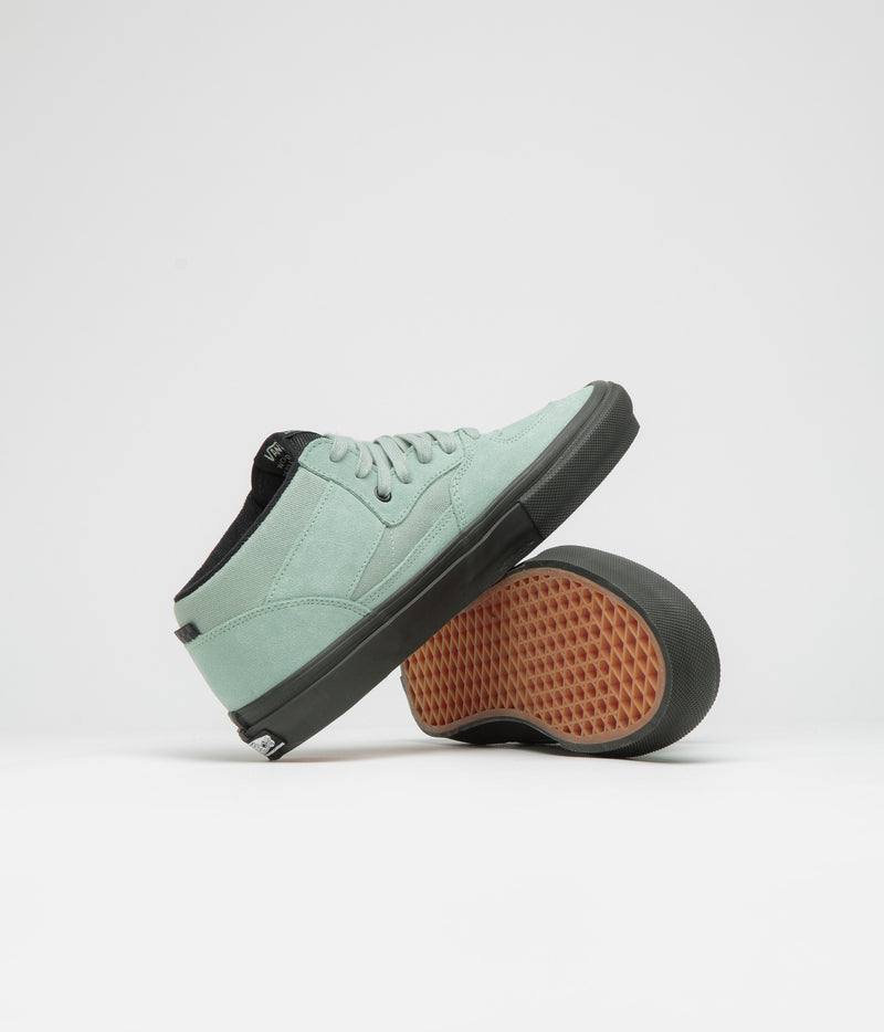 Vans Skate Half Cab Shoes in Grey Olive