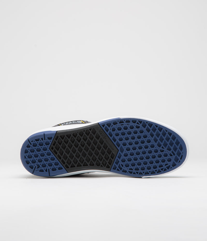 Vans Skate Half Cab Wafflecup Shoes in Navy and Grey