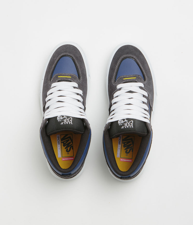 Vans Skate Half Cab Wafflecup Shoes in Navy and Grey