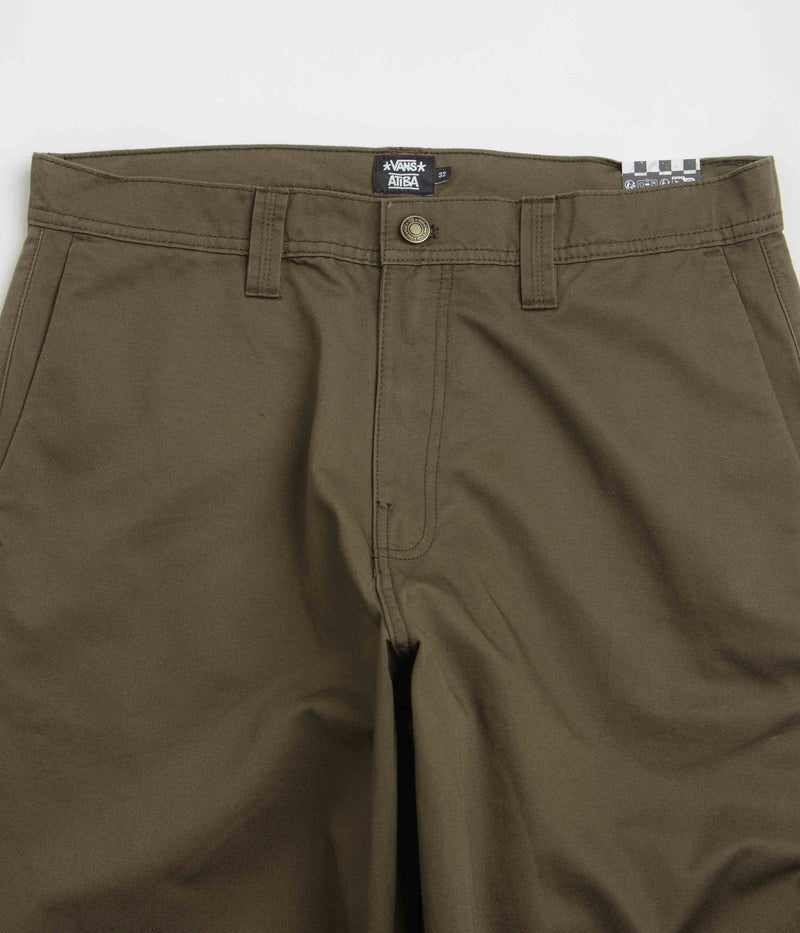 Vans Skate Loose Atiba Haze Chino in Coal Brown