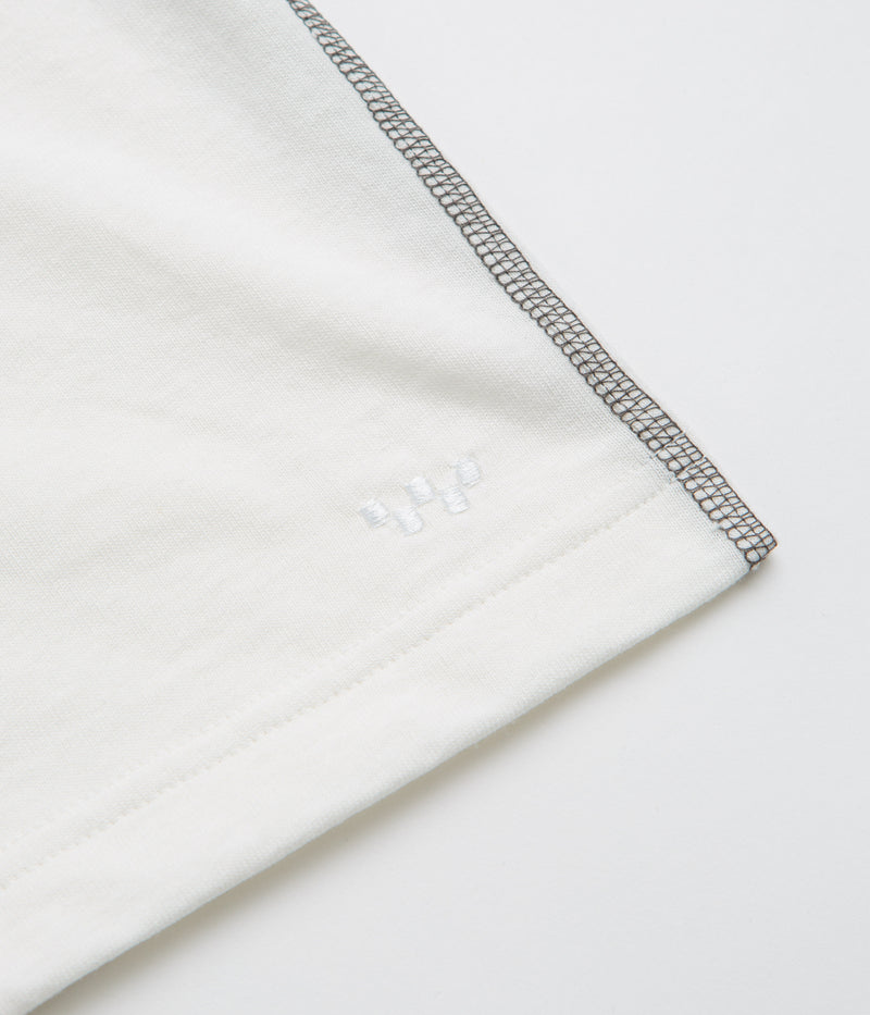 Vans Skate Mike G Snake Flame Ringer T-Shirt in Marshmallow