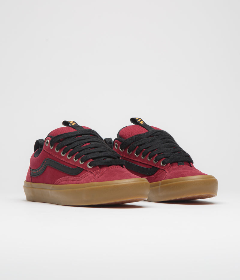 Vans Skate Old Skool 36+ Shoes in Gum Burgundy